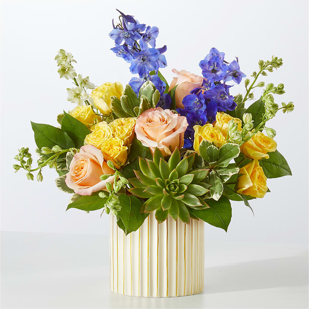 Cobalt Reverie Bouquet – SIXTO'S FLOWER SHOP, Union City NJ