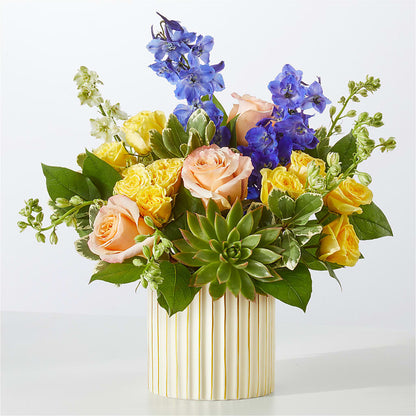 Cobalt Reverie Bouquet – SIXTO'S FLOWER SHOP, Union City NJ