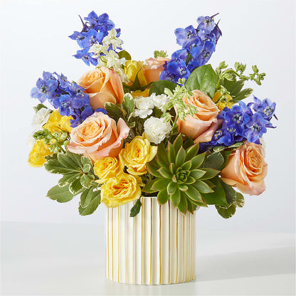 Cobalt Reverie Bouquet – SIXTO'S FLOWER SHOP, Union City NJ