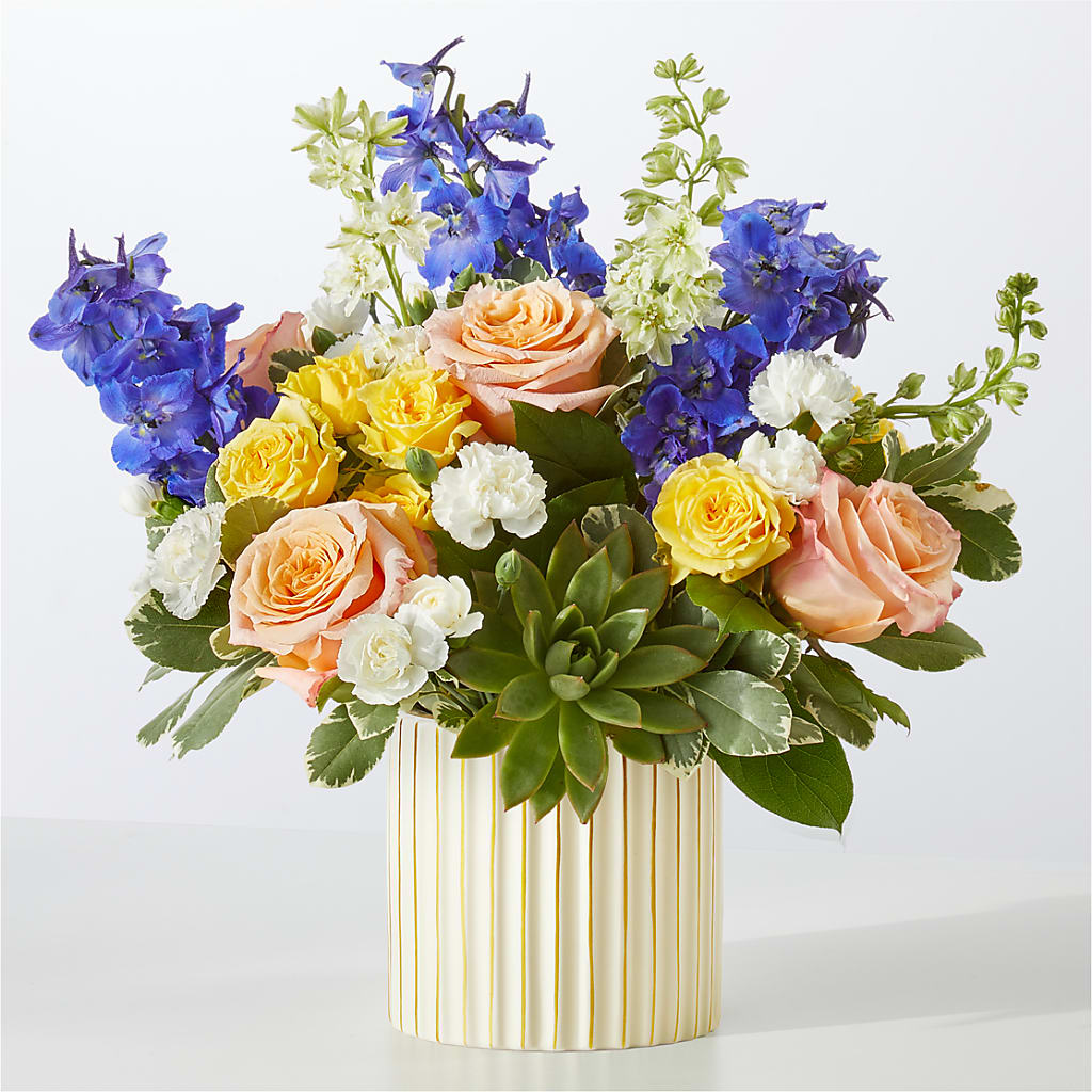 Cobalt Reverie Bouquet – SIXTO'S FLOWER SHOP, Union City NJ