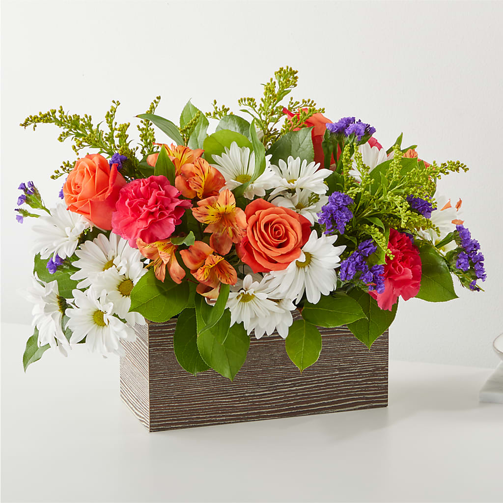 Oopsie Daisy Box Bouquet – SIXTO'S FLOWER SHOP, Union City NJ