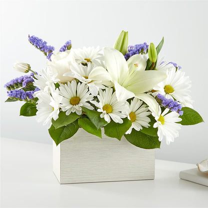 Beyond Blue Box Bouquet – SIXTO'S FLOWER SHOP, Union City NJ