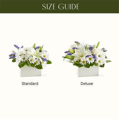 Beyond Blue Box Bouquet – SIXTO'S FLOWER SHOP, Union City NJ