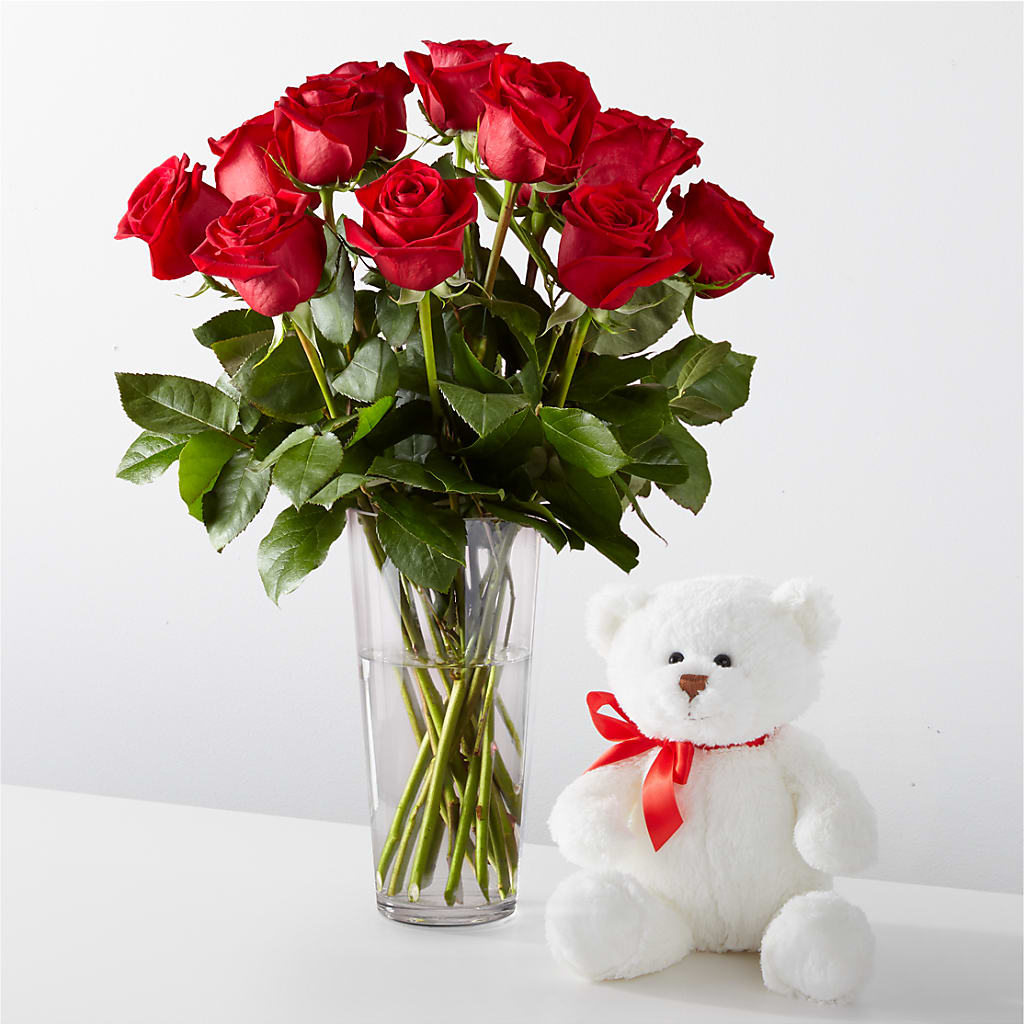 Romantic Long Stem Red Rose Bouquet Bundles – SIXTO'S FLOWER SHOP, Union City NJ