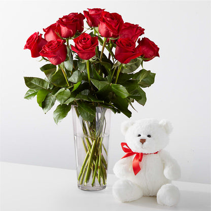 Romantic Long Stem Red Rose Bouquet Bundles – SIXTO'S FLOWER SHOP, Union City NJ