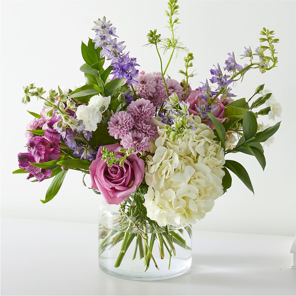 Violet Caress Bouquet – SIXTO'S FLOWER SHOP, Union City NJ