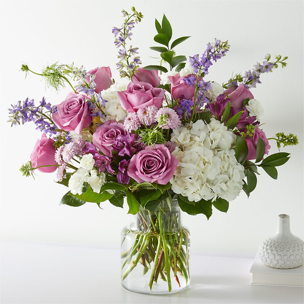 Violet Caress Bouquet – SIXTO'S FLOWER SHOP, Union City NJ