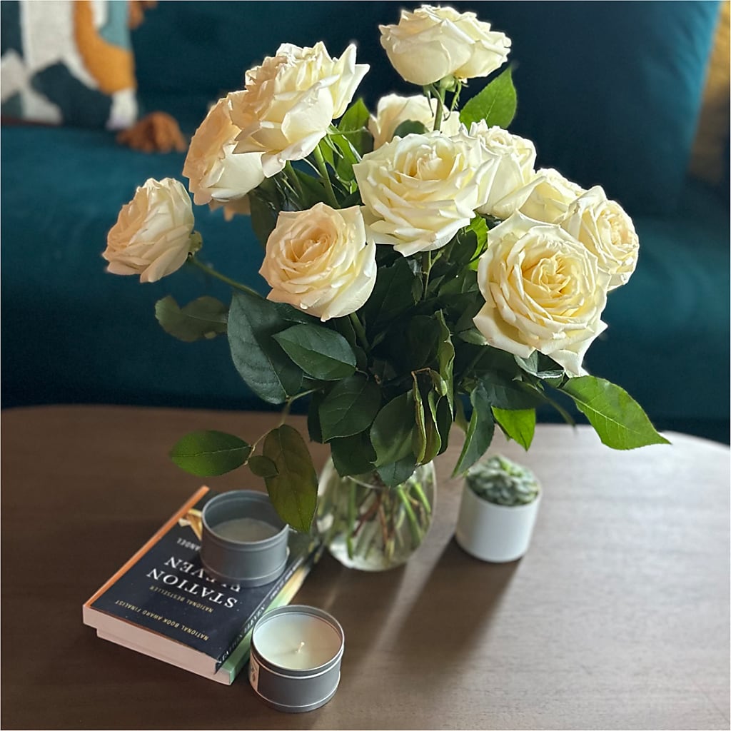 Long Stem Yellow Rose Bouquet – SIXTO'S FLOWER SHOP, Union City NJ