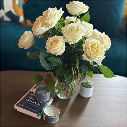 Long Stem Yellow Rose Bouquet – SIXTO'S FLOWER SHOP, Union City NJ