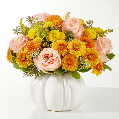 Peachy Pumpkin – SIXTO'S FLOWER SHOP, Union City NJ