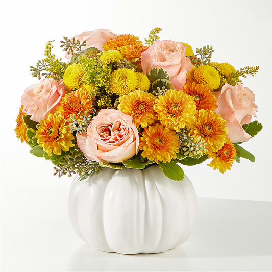 Peachy Pumpkin – SIXTO'S FLOWER SHOP, Union City NJ