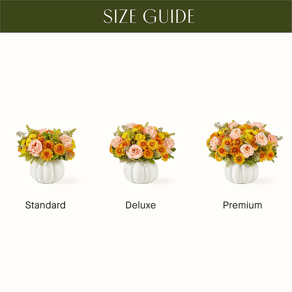 Peachy Pumpkin – SIXTO'S FLOWER SHOP, Union City NJ