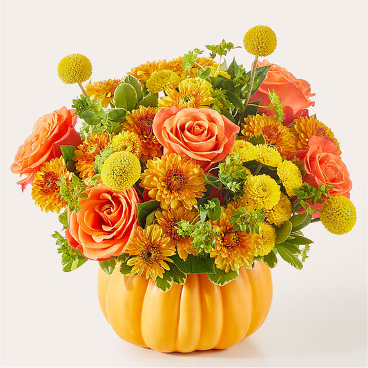 Gourdgeous Pumpkin – SIXTO'S FLOWER SHOP, Union City NJ