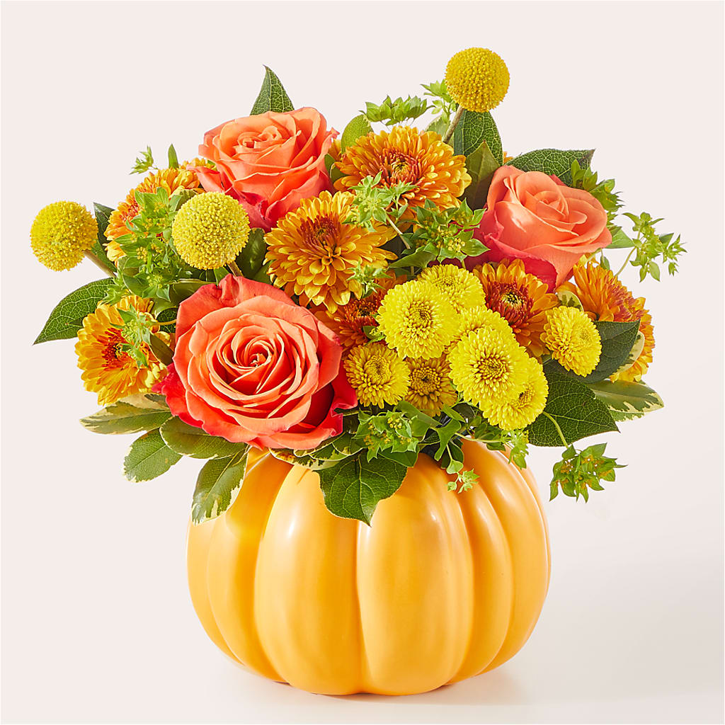 Gourdgeous Pumpkin – SIXTO'S FLOWER SHOP, Union City NJ