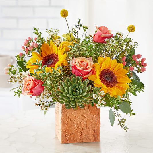 Sunflower Season Bouquet – SIXTO'S FLOWER SHOP, Union City NJ