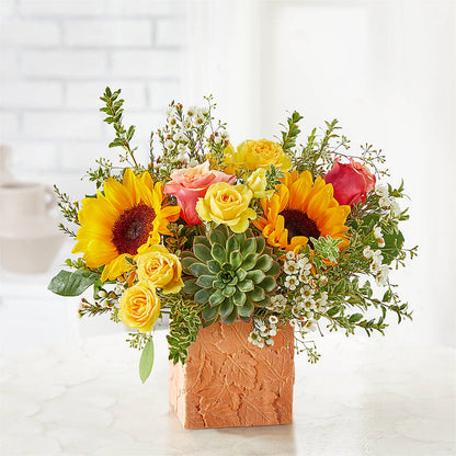 Sunflower Season Bouquet – SIXTO'S FLOWER SHOP, Union City NJ