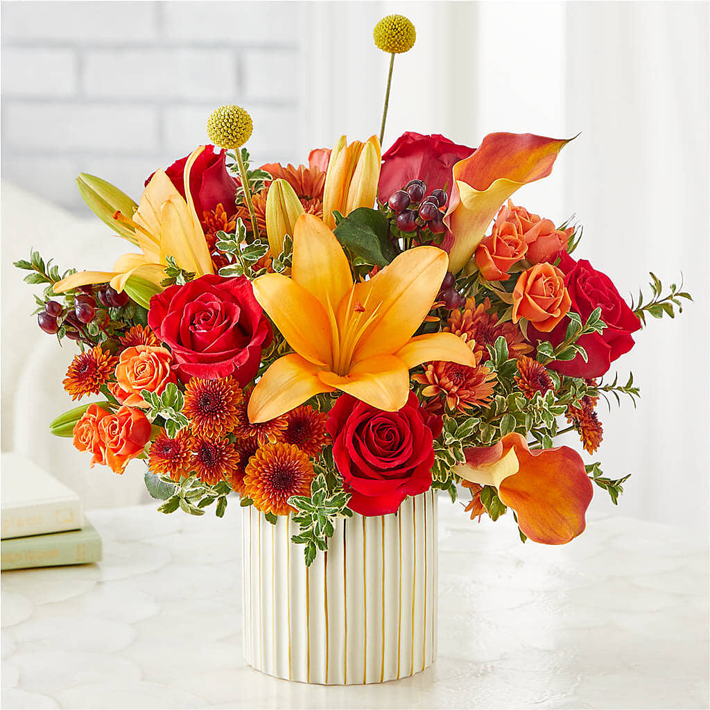 Scarlet Skies Bouquet – SIXTO'S FLOWER SHOP, Union City NJ
