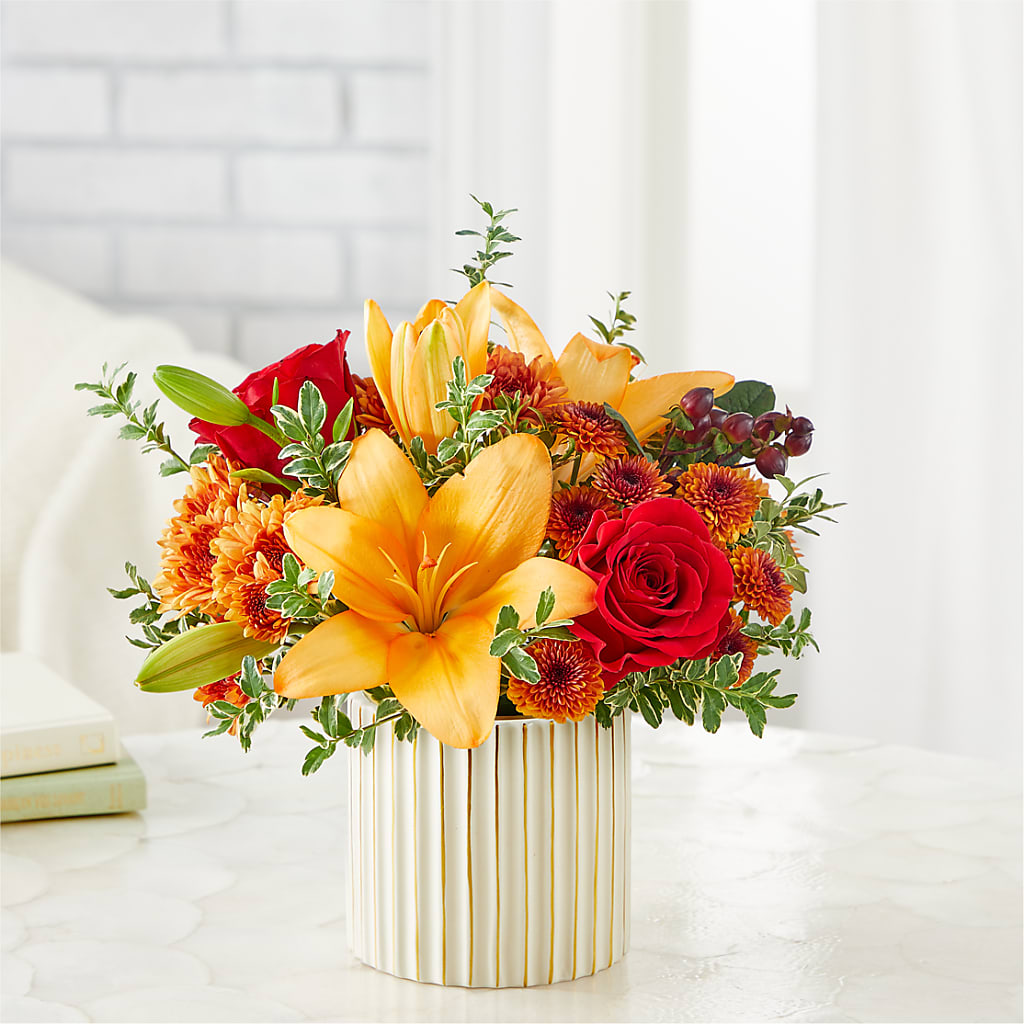 Scarlet Skies Bouquet – SIXTO'S FLOWER SHOP, Union City NJ