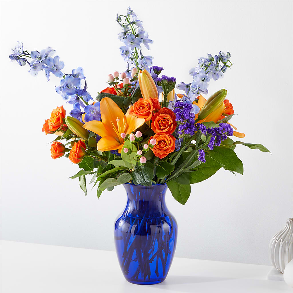 Radiant Citrus Bouquet – SIXTO'S FLOWER SHOP, Union City NJ