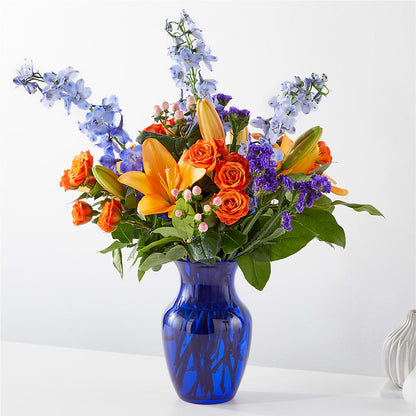 Radiant Citrus Bouquet – SIXTO'S FLOWER SHOP, Union City NJ