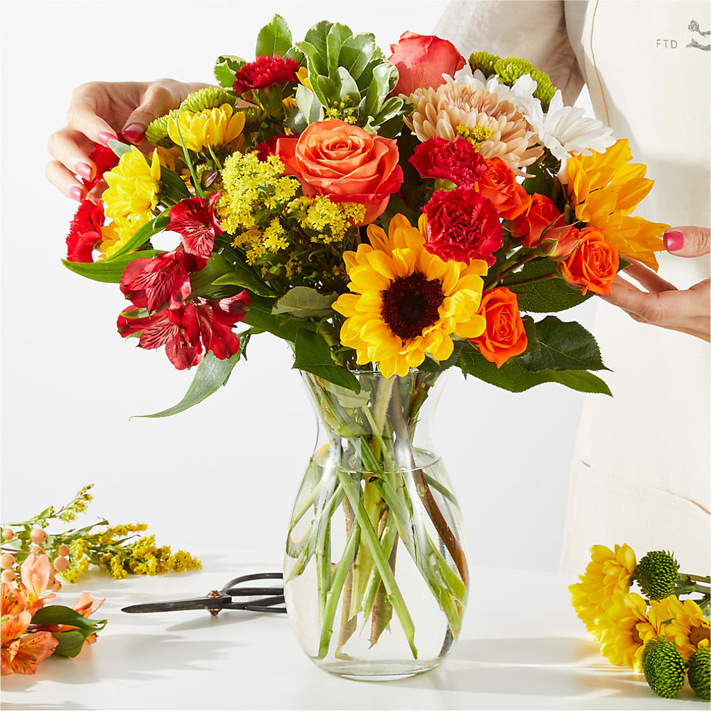 Fall Delight – A Florist Original – SIXTO'S FLOWER SHOP, Union City NJ