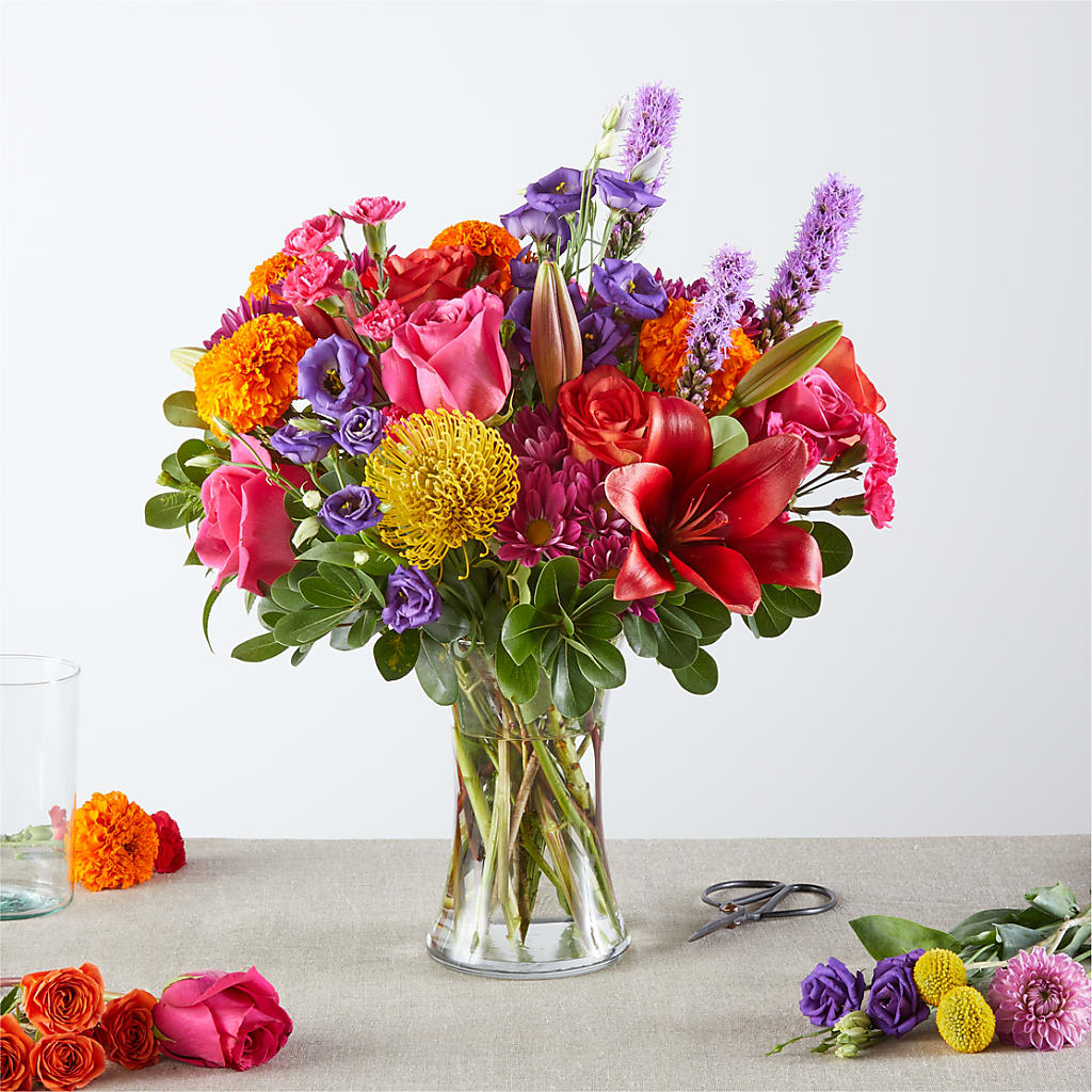 Feast of Color – A Florist Original – SIXTO'S FLOWER SHOP, Union City NJ