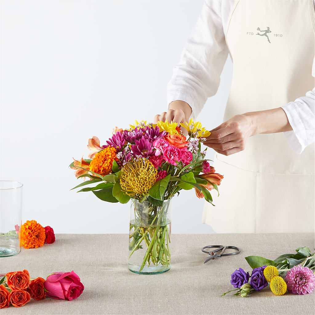 Feast of Color – A Florist Original – SIXTO'S FLOWER SHOP, Union City NJ
