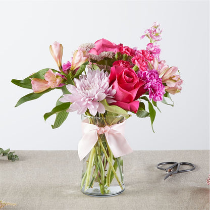 Pink Ribbon - A Florist Original – SIXTO'S FLOWER SHOP, Union City NJ