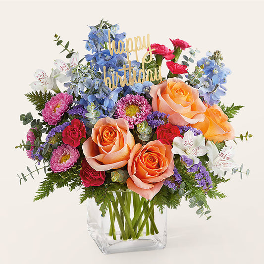 Birthday Bash Bouquet – SIXTO'S FLOWER SHOP, Union City NJ