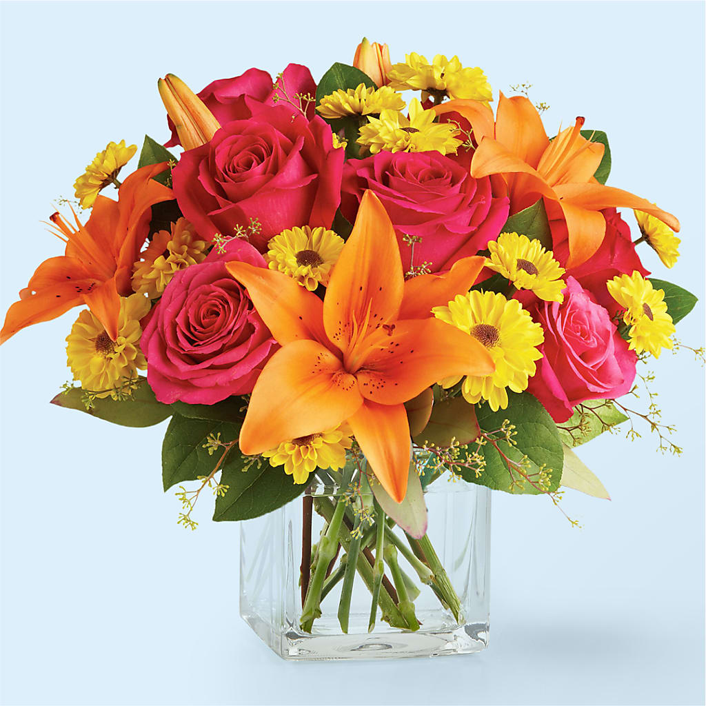 Neon Lights Bouquet – SIXTO'S FLOWER SHOP, Union City NJ