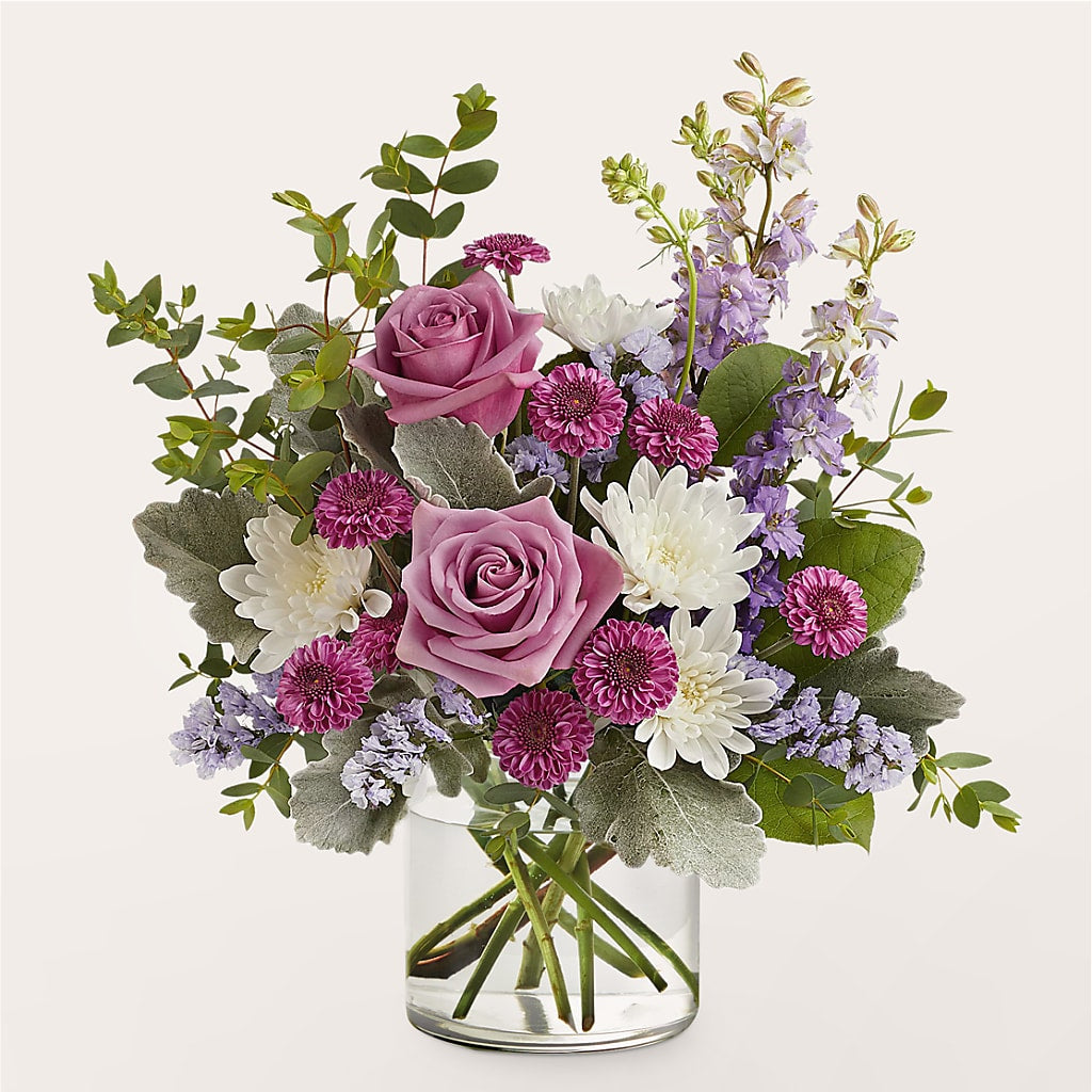 Violet Frost Bouquet – SIXTO'S FLOWER SHOP, Union City NJ