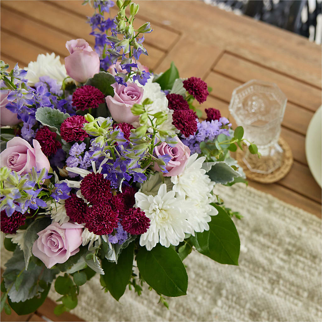 Violet Frost Bouquet – SIXTO'S FLOWER SHOP, Union City NJ