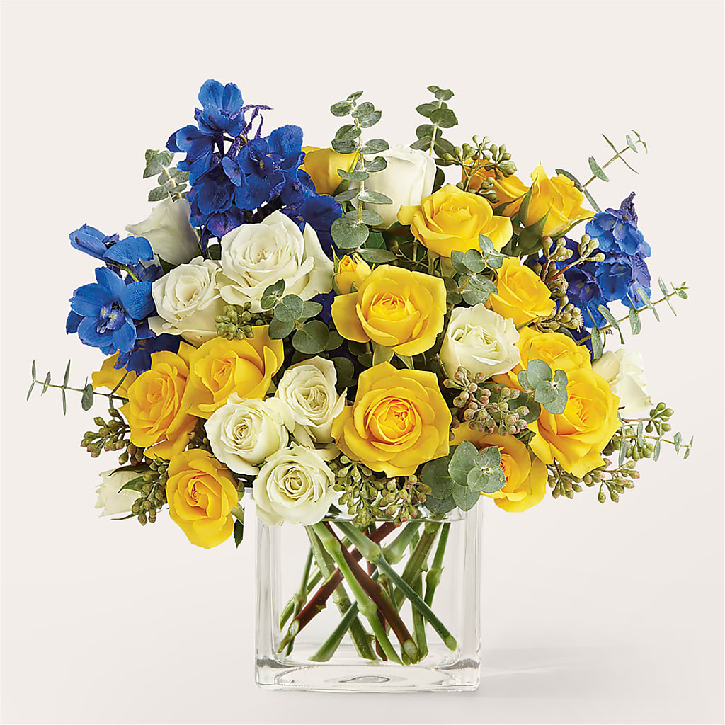 Sparkling Citrine Bouquet – SIXTO'S FLOWER SHOP, Union City NJ