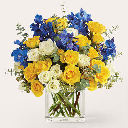 Sparkling Citrine Bouquet – SIXTO'S FLOWER SHOP, Union City NJ