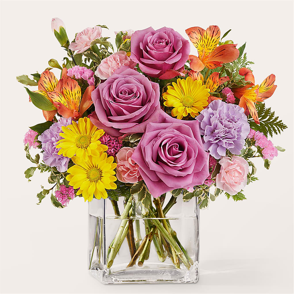 Shades of Happiness Bouquet – SIXTO'S FLOWER SHOP, Union City NJ