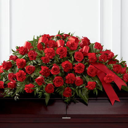 Tribute of Life Casket Spray – SIXTO'S FLOWER SHOP, Union City NJ