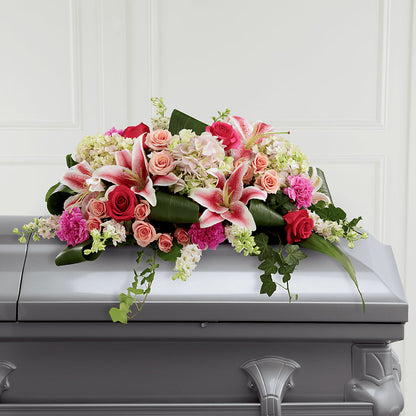 Splendid Grace Casket Spray – SIXTO'S FLOWER SHOP, Union City NJ
