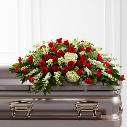 Sincerity Casket Spray – SIXTO'S FLOWER SHOP, Union City NJ