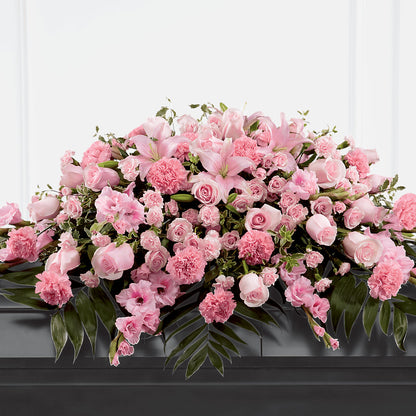 Garden of Comfort Casket Spray (Standard) – SIXTO'S FLOWER SHOP, Union City NJ
