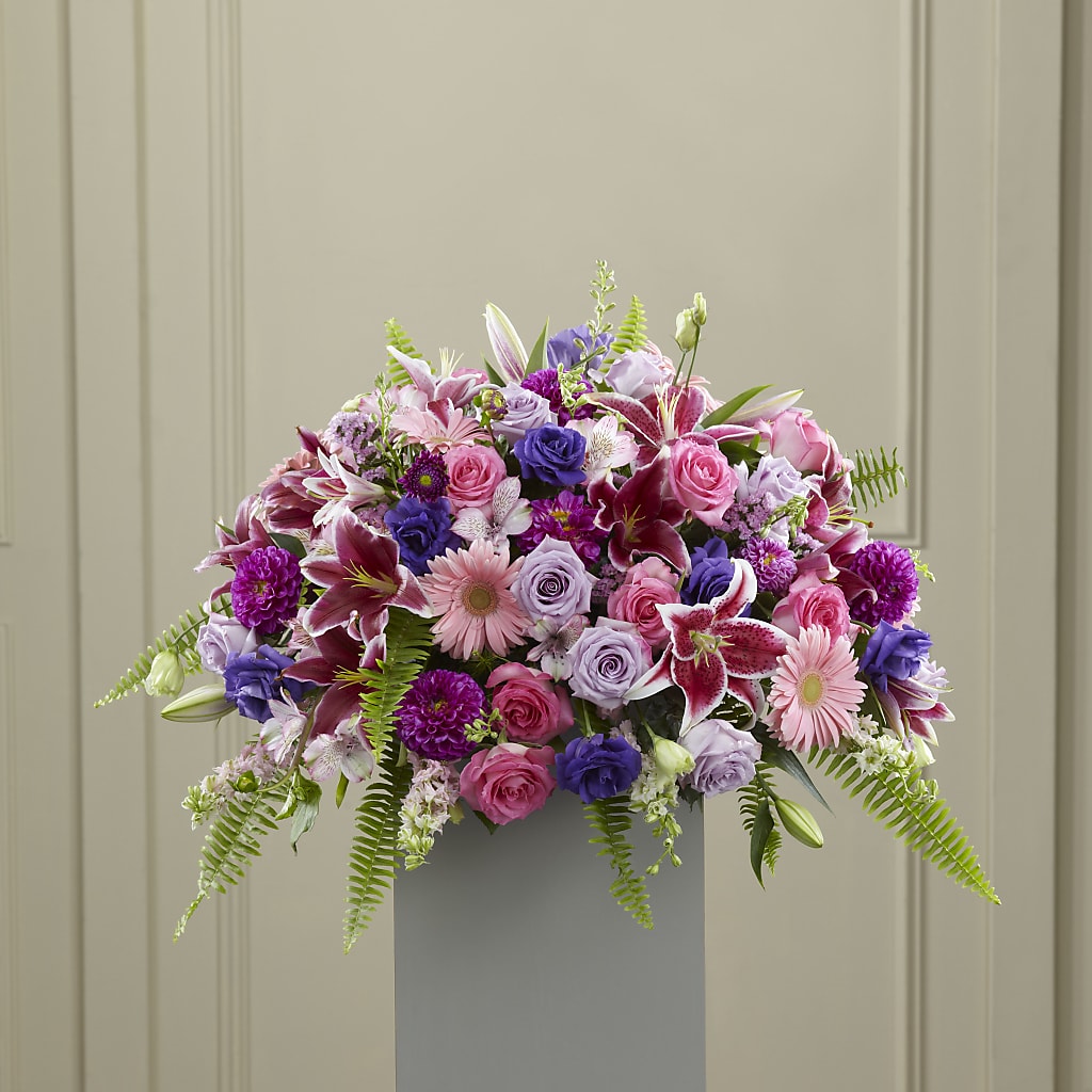 Fare Thee Well Pedestal – SIXTO'S FLOWER SHOP, Union City NJ