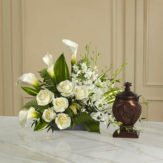 At Peace Arrangement – SIXTO'S FLOWER SHOP, Union City NJ
