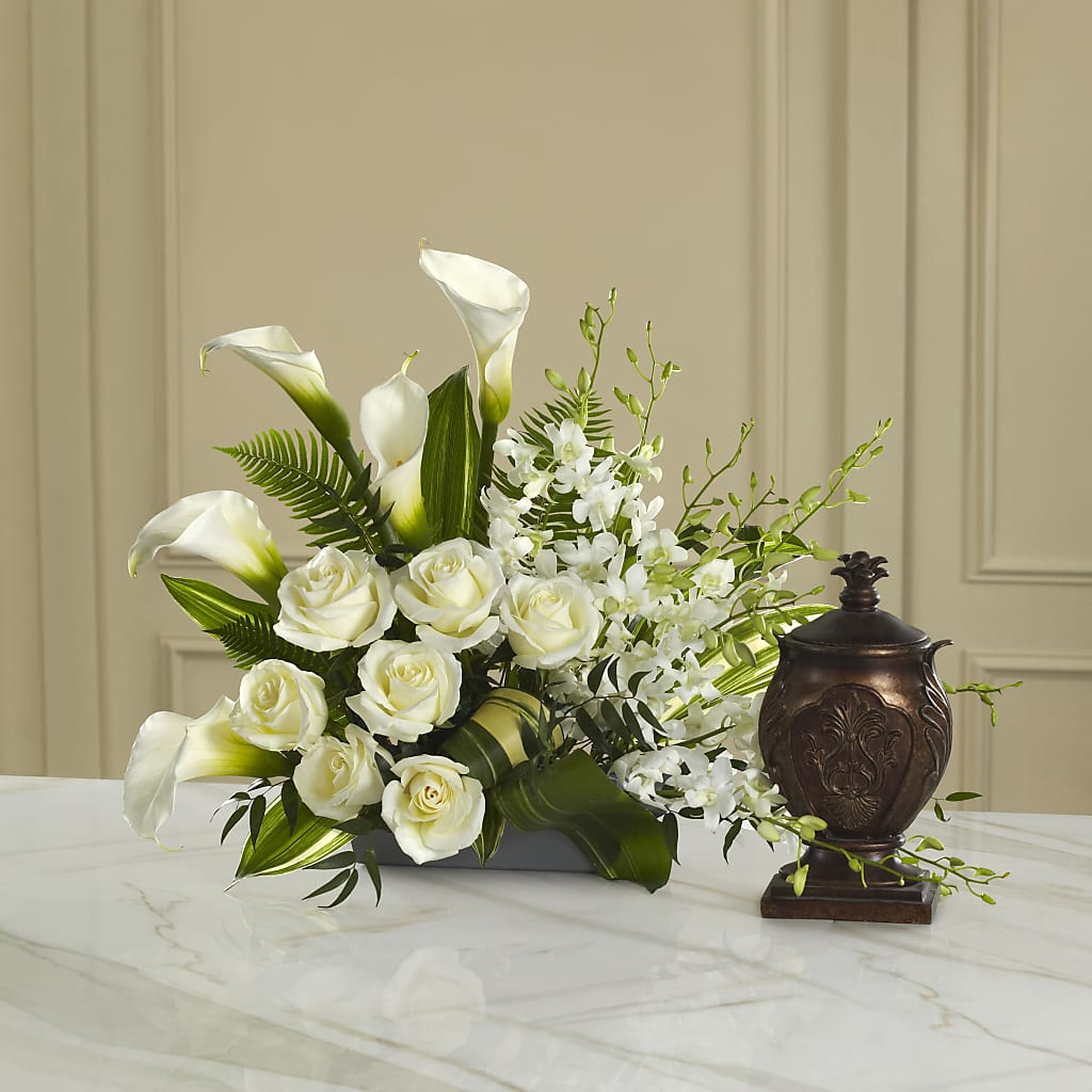 At Peace Arrangement – SIXTO'S FLOWER SHOP, Union City NJ