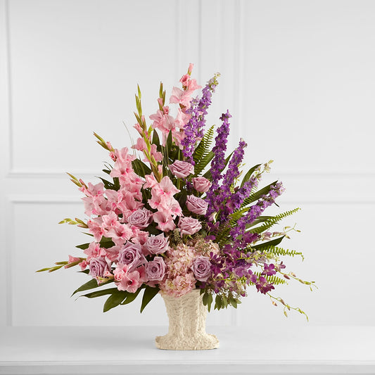 Flowing Garden Arrangement – SIXTO'S FLOWER SHOP, Union City NJ