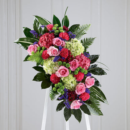 Refreshing Mix Standing Spray – SIXTO'S FLOWER SHOP, Union City NJ