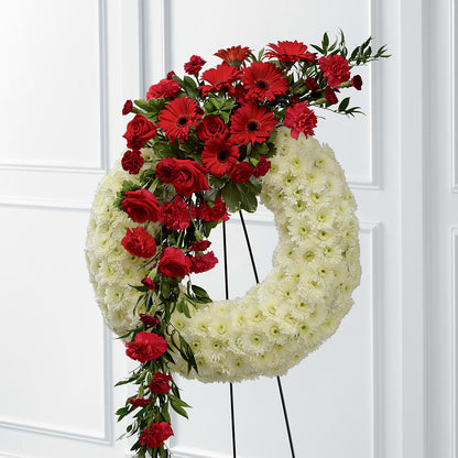 Graceful Tribute Wreath – SIXTO'S FLOWER SHOP, Union City NJ