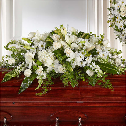 Abundance Casket Spray – SIXTO'S FLOWER SHOP, Union City NJ