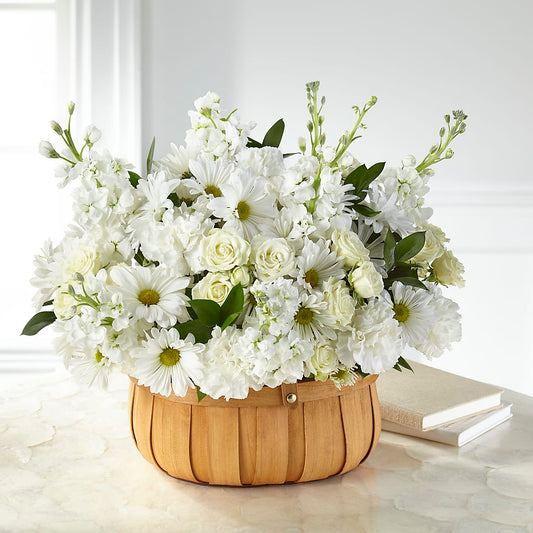 Graceful Garden Basket – SIXTO'S FLOWER SHOP, Union City NJ