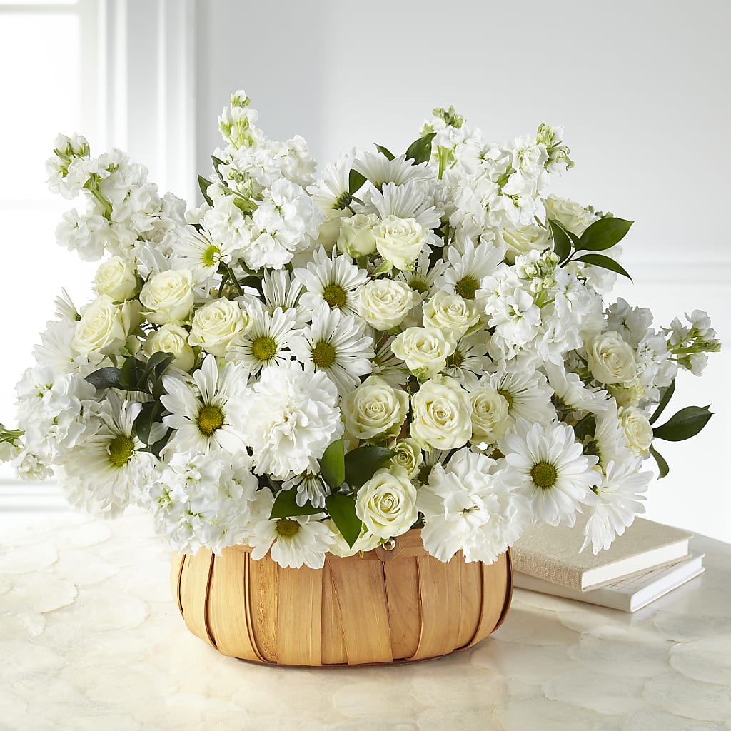 Graceful Garden Basket – SIXTO'S FLOWER SHOP, Union City NJ