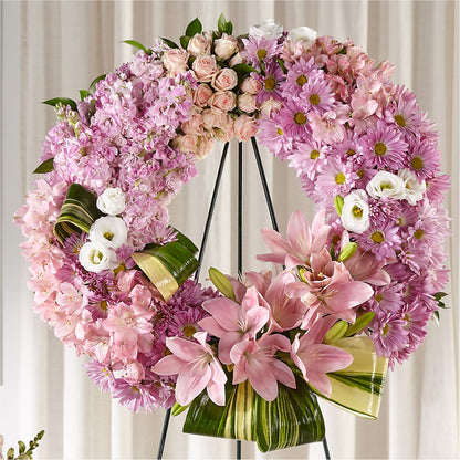 Gift of Warmth Wreath – SIXTO'S FLOWER SHOP, Union City NJ