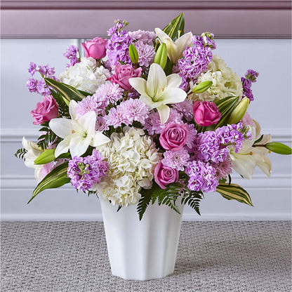 Heaven Sent Floor Basket – SIXTO'S FLOWER SHOP, Union City NJ